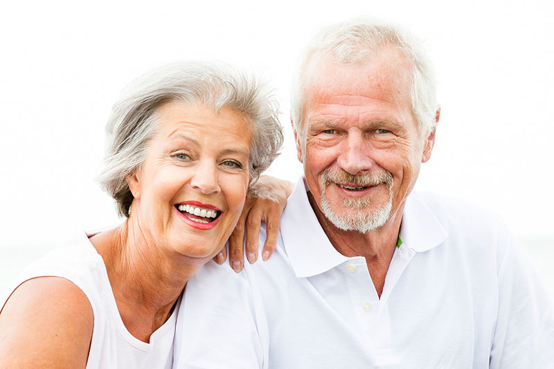 How Much Does Sermorelin Cost Happy Gray Haired Couple