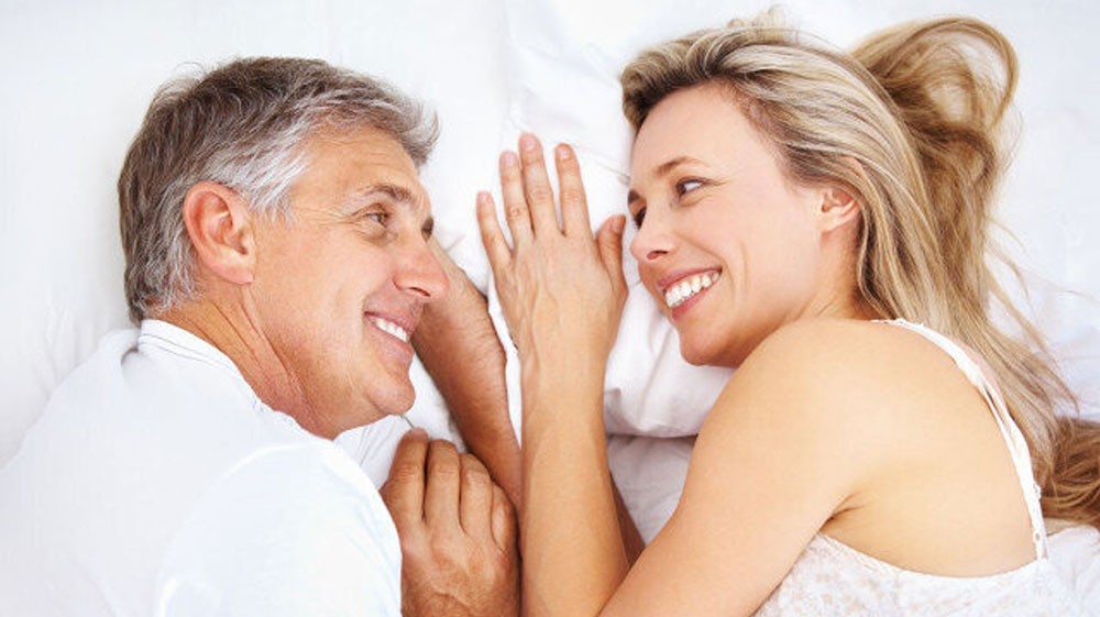 Price of Testosterone Therapy Without Insurance Happy Couple in Bed