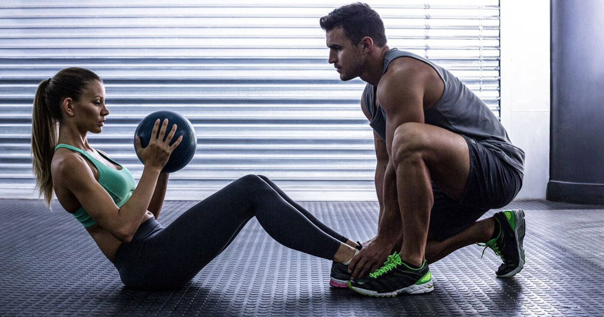 Sermorelin Ipamorelin Results Man and Woman Training at a Gym